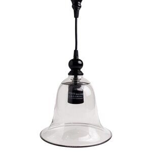 Rustic Oil Rubbed Bronze Clear Glass Pendant Light Farmhouse Industrial Loft Bar